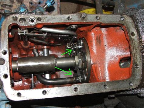 When I turn the engine flywheel to TDC on the compression stroke, the <b>pump</b> timing mark goes to the far right of the mark in the <b>pump</b> window. . Ford 3000 hydraulic pump removal